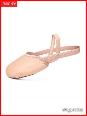 Genuine Leather Half Sole Dance Shoes Ballet Lyrical Pirouette